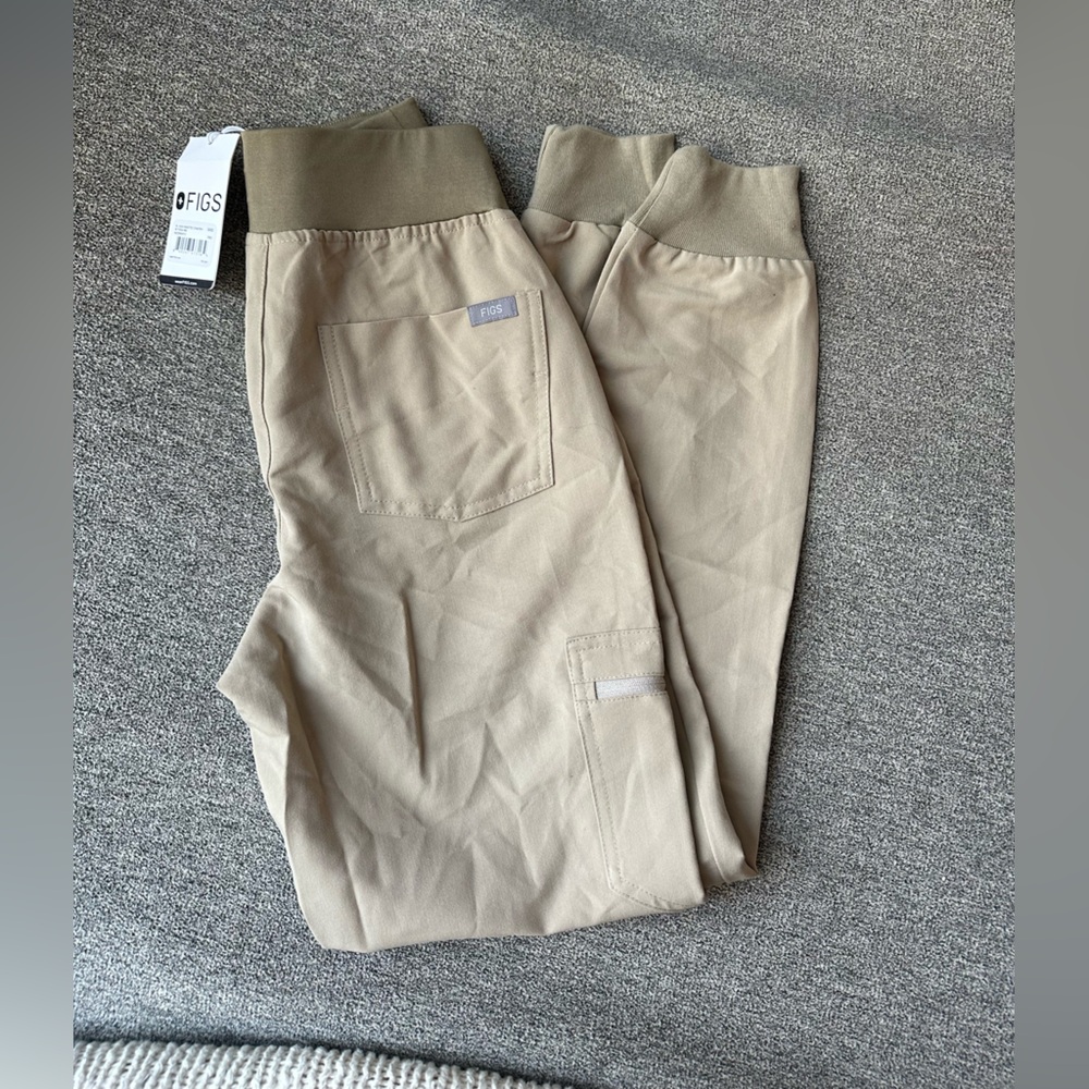 Figs Tan Scrub Pants